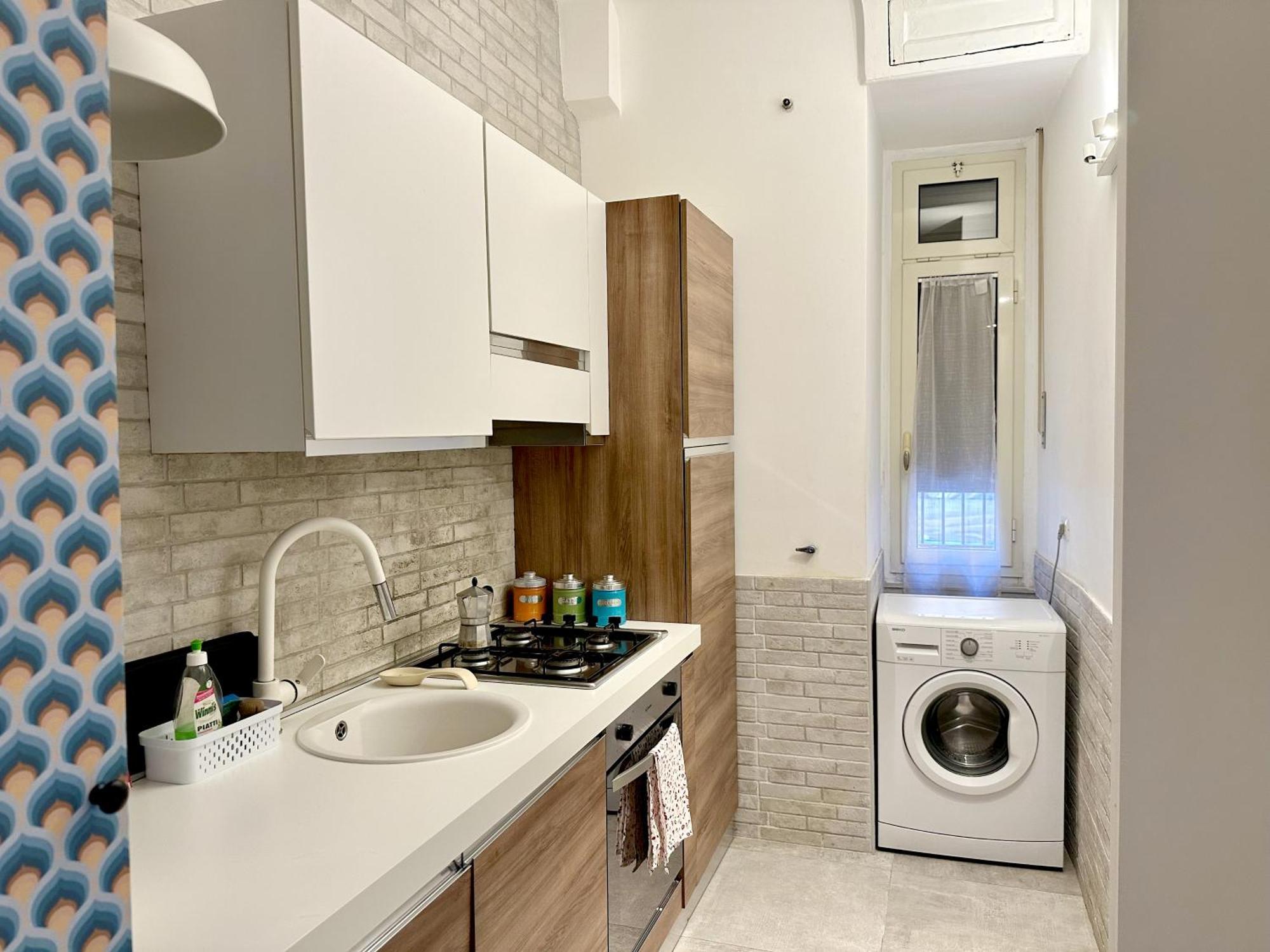 Ferienwohnung Cheerful Flat In Funky Rom Exterior foto